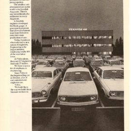 1972 Volvo 140 Ad:  In a Nation of Engineers, Bad Cars Don’t Sell.